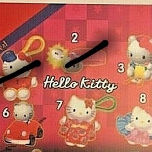 Hello kitty Vintage mcdonalds toys 2000